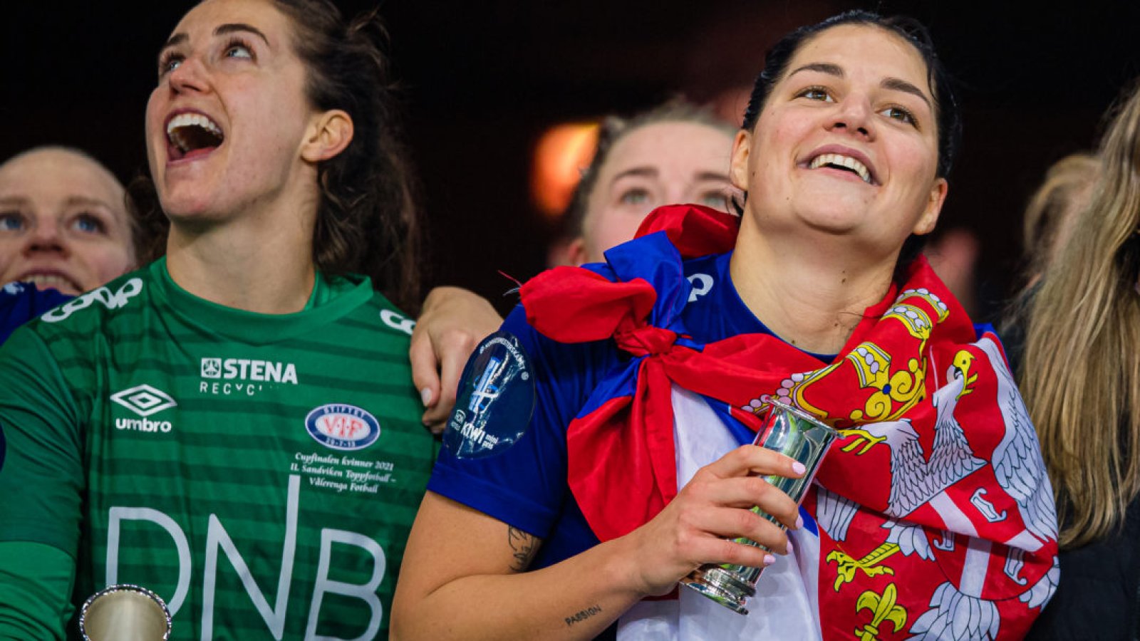 Hannah Seabert spilte sin siste kamp og Dejana Stefanovic satte to mål mot Klepp. Photo: Marius Simensen / BILDBYRÅN / Cop 238