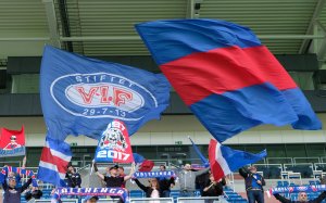 Gjør som Klanen og kom på kamp! Her fra kampen mot Stabæk ii fjor. Foto: Morten Mitchell Larød