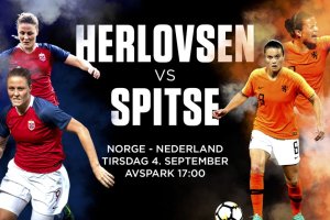Norge - Nederland 4. september 2018 på Intility Arena