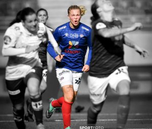 Marie Dølvik Markussen har signert en kontrakt ut 2022. Foto: Morten Larød/Sportfoto