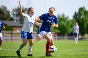 Synne Jensen er blant spillerne som skal på landslagssamling. Foto: Morten Mitchell Larød / SPORTFOTO