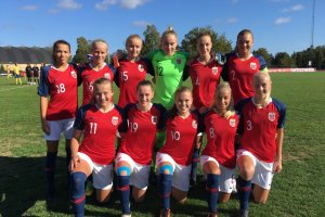 Norges J19 landslag. Foto: Anne Karin Østensen / NFF