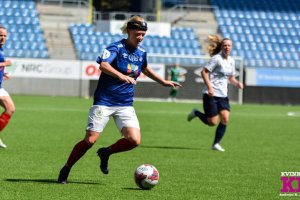 Rikke Marie Madsen kan få sin offisielle debut mot Sandviken lørdag. Foto: Kvinneidrett.no