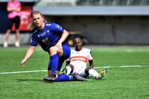 Ingjbjörg Sigurdardottir og resten av Vålerenga er innstilt på å reise seg igjen etter tap mot Sandviken. Foto: Hordalandsfotball / Trond Gausemel