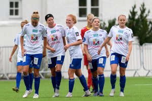 Toppseriekamp i fotball mellom Røa og Vålerenga på Røa kunstgress 4. august 2019 Resultatet ble 26. Foto: Morten Mitchell Larød / Sportfoto
