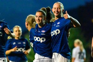 J19 kunne juble etter seier over Stabæk. Foto: Morten Mitchell Larød / SPORTFOTO