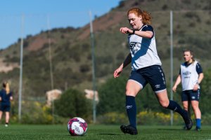 Stine Ballisager Pedersen under en treningsøkt på La Manga. Photo: Mathias Bergeld / BILDBYRÅN / Cop 200
