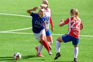 Rikke Nygard er med i troppen som møter Lyn på lørdag. Foto: Morten Mitchell Larød / SPORTFOTO