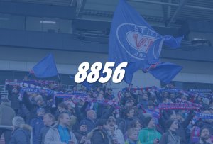 8856 er den foreløpige oppgitte publikumsrekorden.