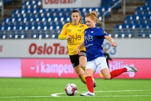 Stine Ballisager Pedersen er klar for nye tak mot LSK Kvinner. Foto: Morten Mitchell Larød / SPORTFOTO