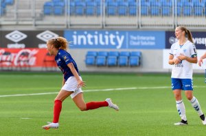 Vill jubel etter sårt trengt utligning. Foto: Morten Mitchell Larød / SPORTFOTO