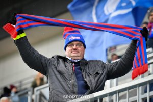 Ragnar Olufsen fra Alta er en ekte Vålerenga-supporter. Foto: Morten Mitchell Larød / Sportfoto