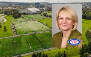 Klubbdirektør Harriet Rudd.