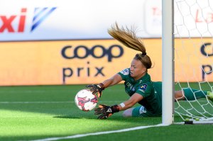 Toppseriekamp i fotball mellom Vålerenga og Lyn på Intility Arena 26. august 2020. Foto: Morten Mitchell Larød / Sportfoto