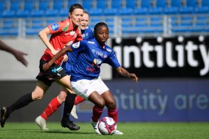 Toppserie-kamp i fotball mellom Vålerenga og Arna-Bjørnar på Intility Arena 28. april 2019 Resultatet ble 1–0. Foto: Morten M. Larød / Sportfoto