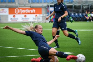 Treningskamp før høstsesongen. Foto: Morten Mitchell Larød