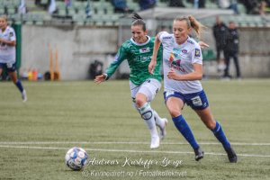 Synne Jensen er klar for nye tak mot Klepp. Foto: Andreas Kristoffer Berge / Kvinneidrett.no