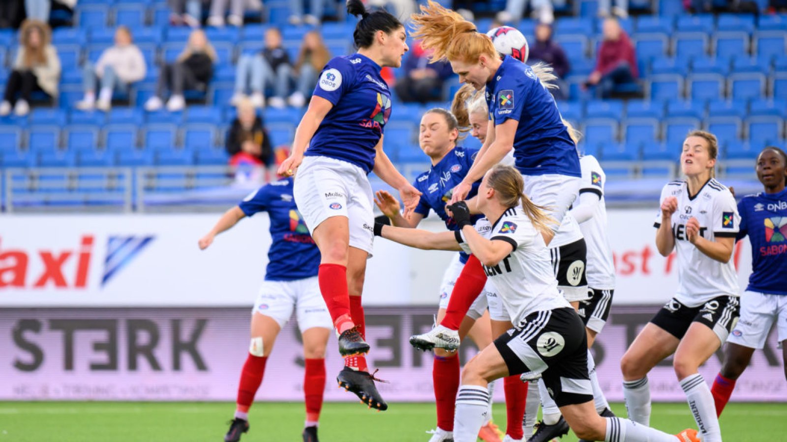 Det blir tøffe tak når Vålerenga og Rosenborg barker sammen søndag 4. juli Foto: Morten Mitchell Larød / SPORTFOTO