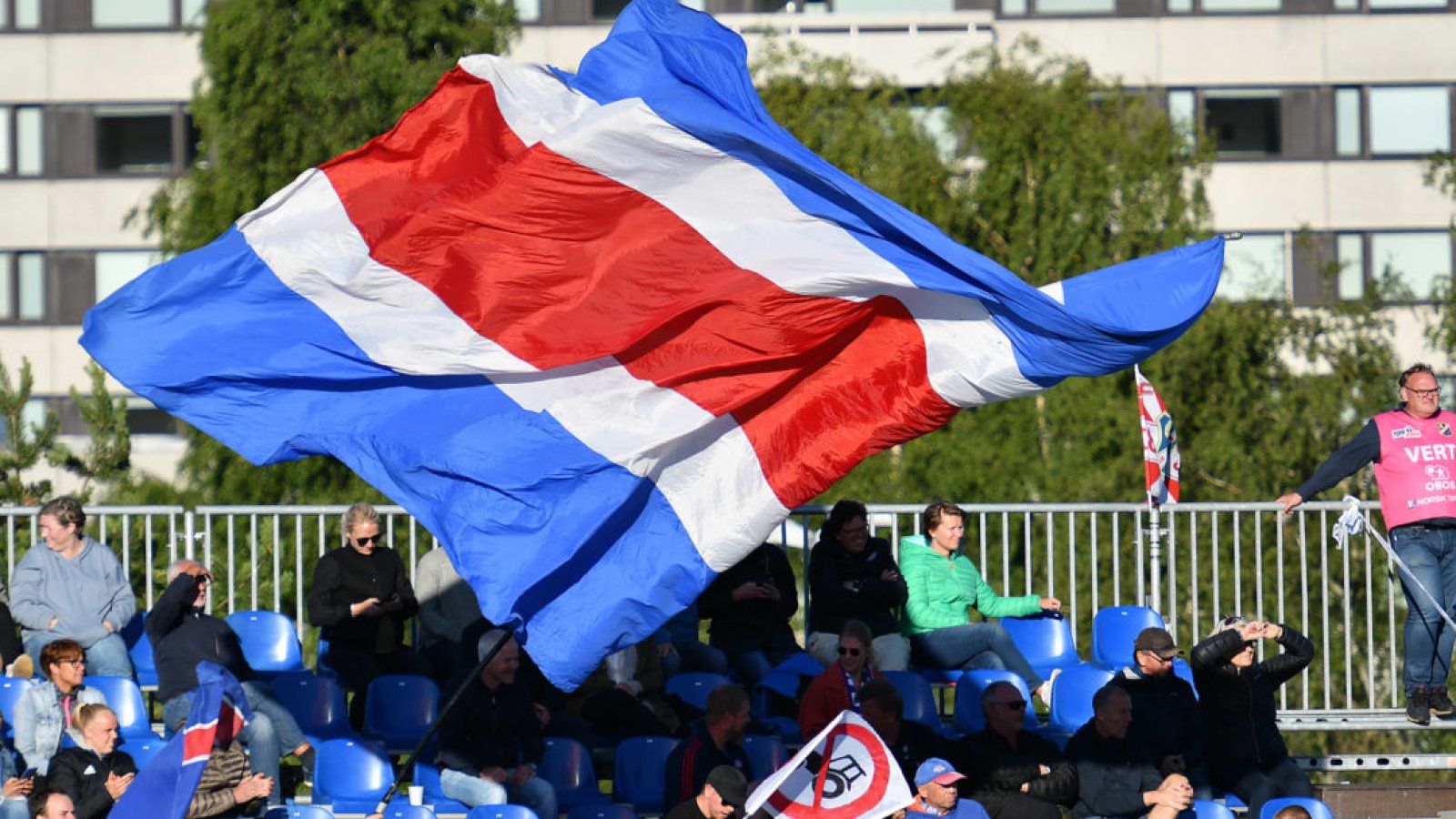 Fra oppgjøret mot Lyn i 2018. Foto: Sportfoto