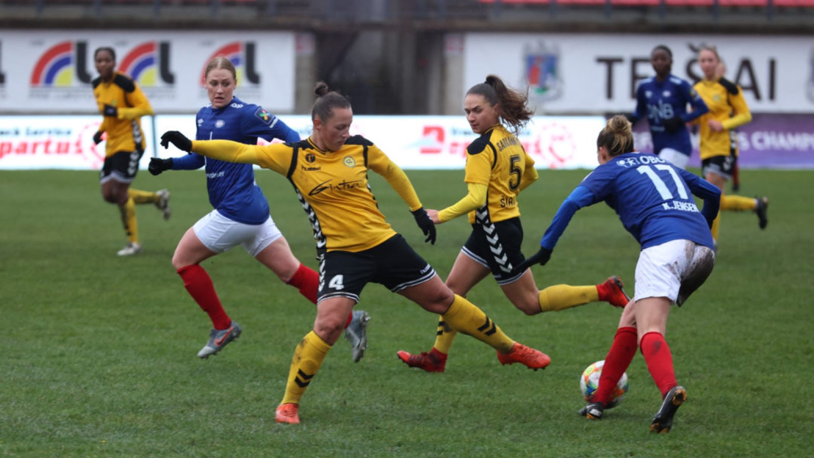 Vålerenga tok seg videre i Champions League etter å ha slått FC Gintra 7-0 i Litauen. Foto: FC Gintra
