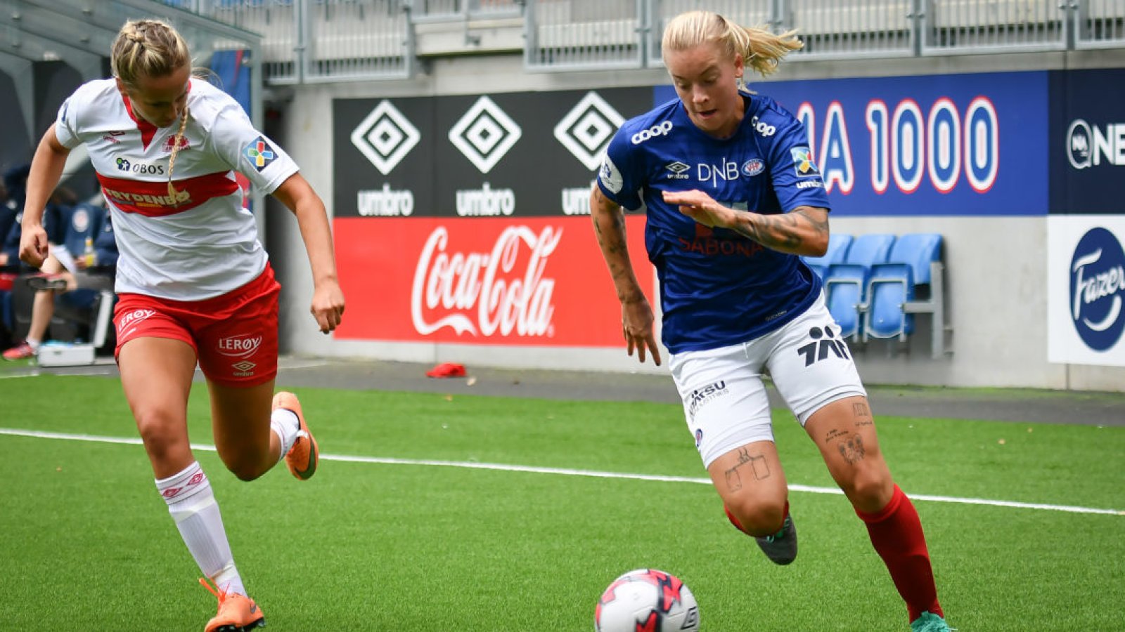Marie Dølvik Markussen ble matchvinner mot Sandviken i fjor. Foto: Morten M. Larød