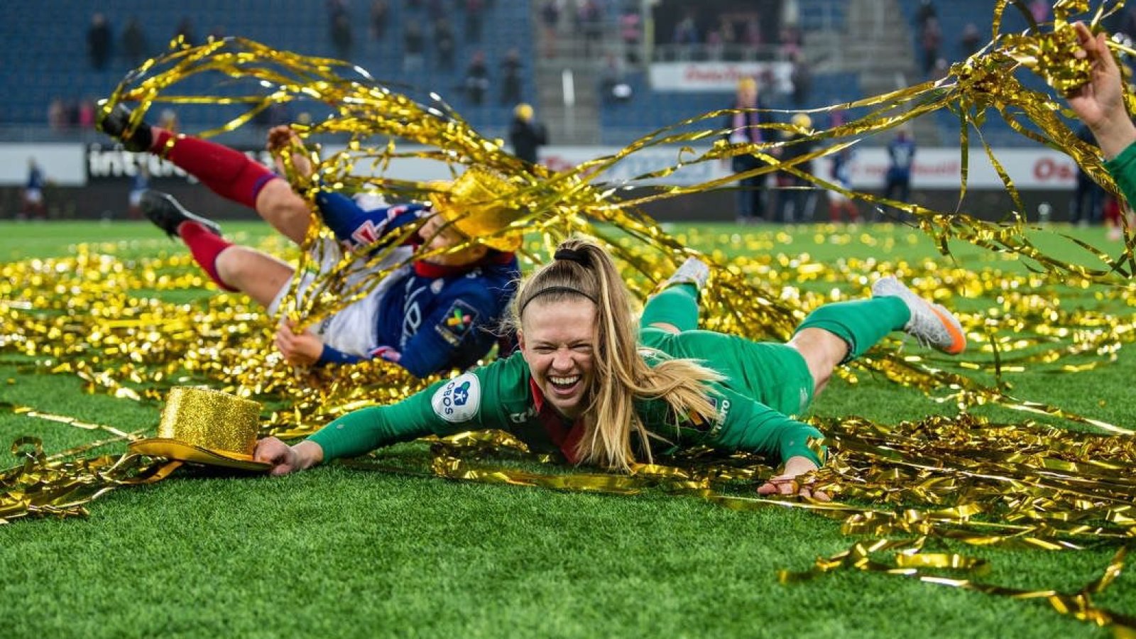 Jalen Tompkins er med i nye to år. Foto: Bildbyrån