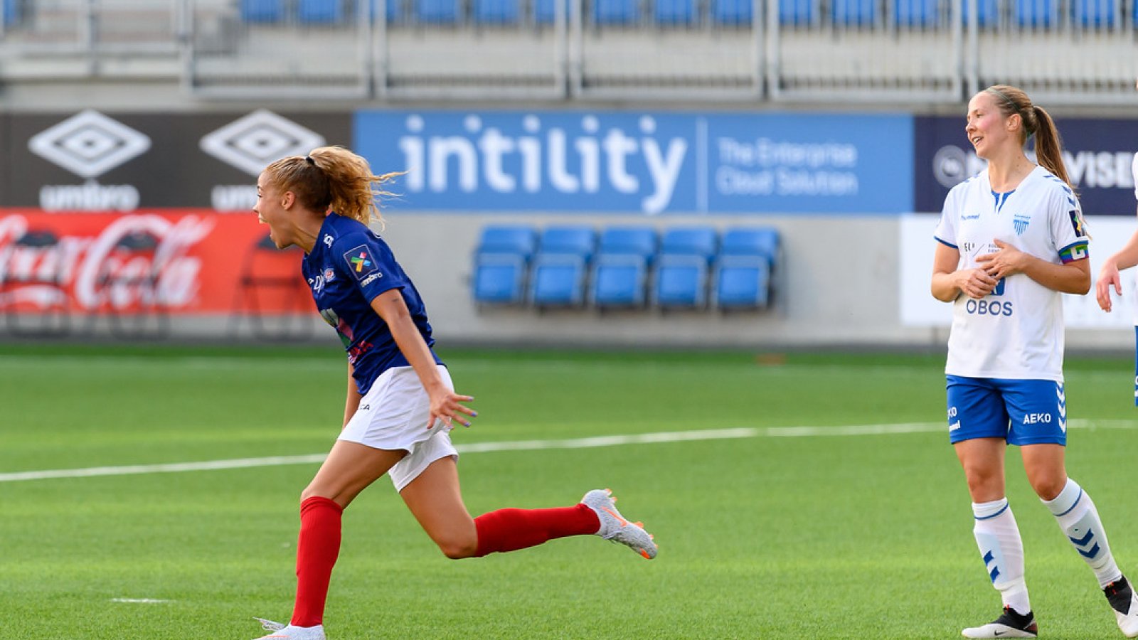 Vill jubel etter sårt trengt utligning. Foto: Morten Mitchell Larød / SPORTFOTO