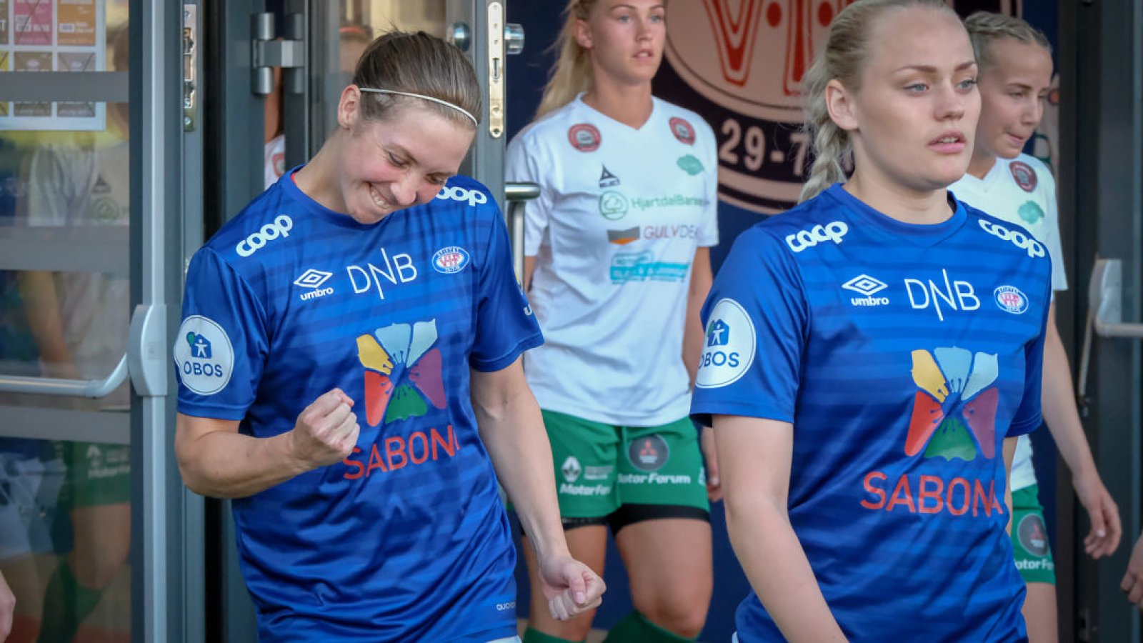 Marte Berget karakteriseres som en lagspiller med stor L . Foto: Morten M. Larød