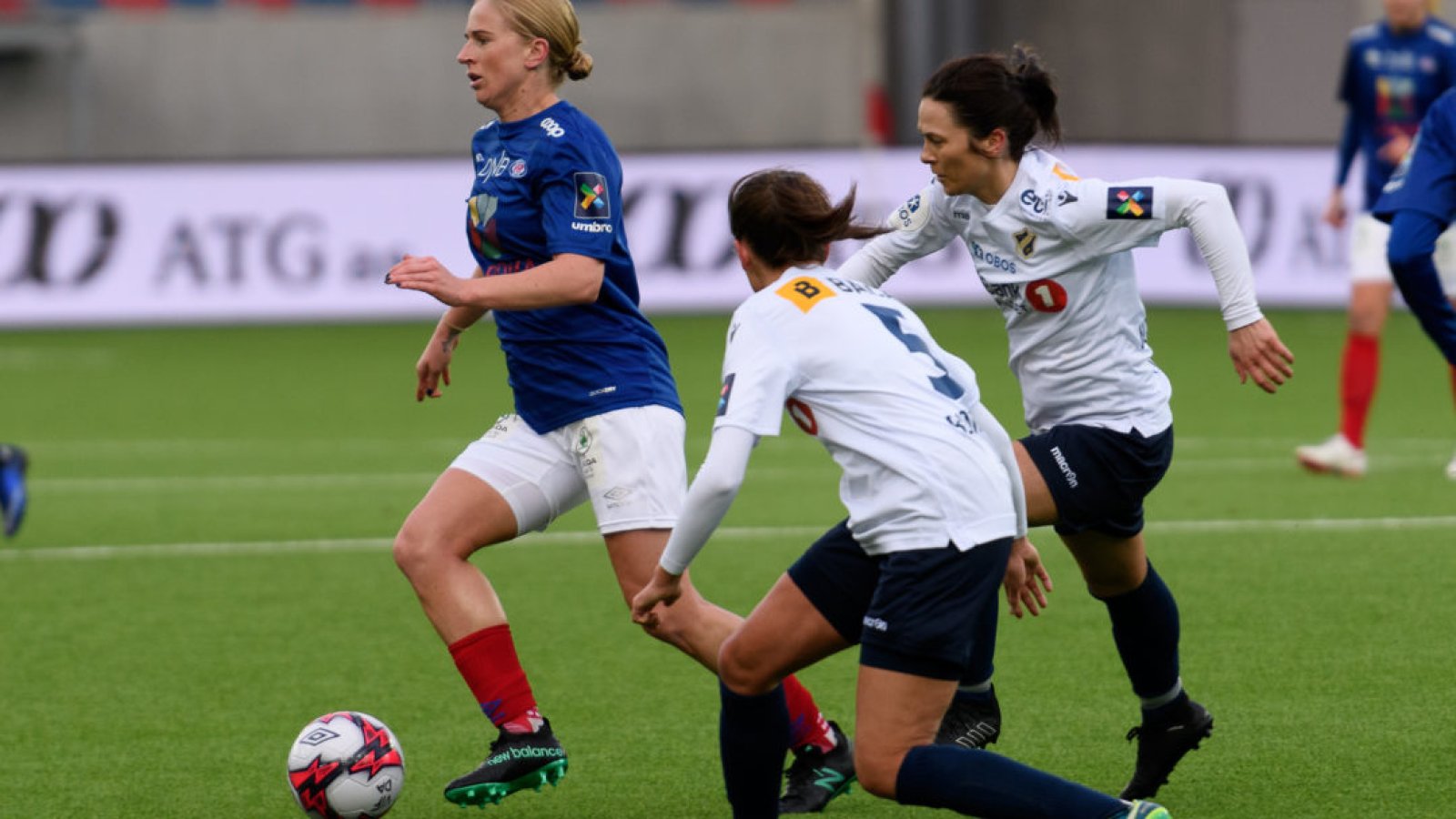 Natasha Dowie spiller lørdag sin siste kamp denne sesongen. Foto: Sportfoto