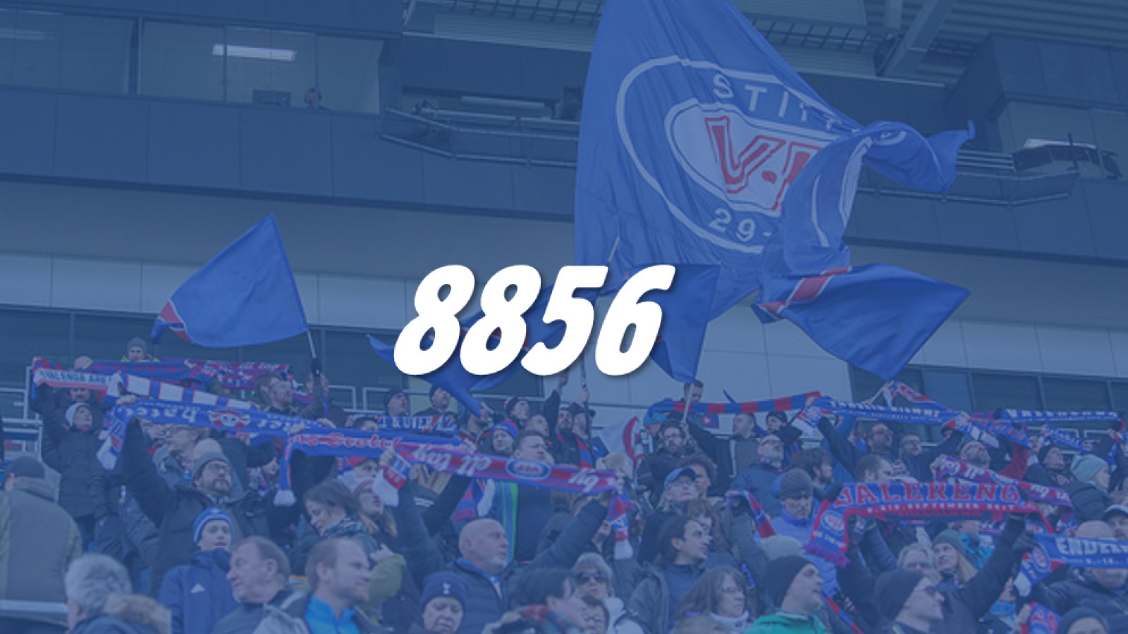 8856 er den foreløpige oppgitte publikumsrekorden.