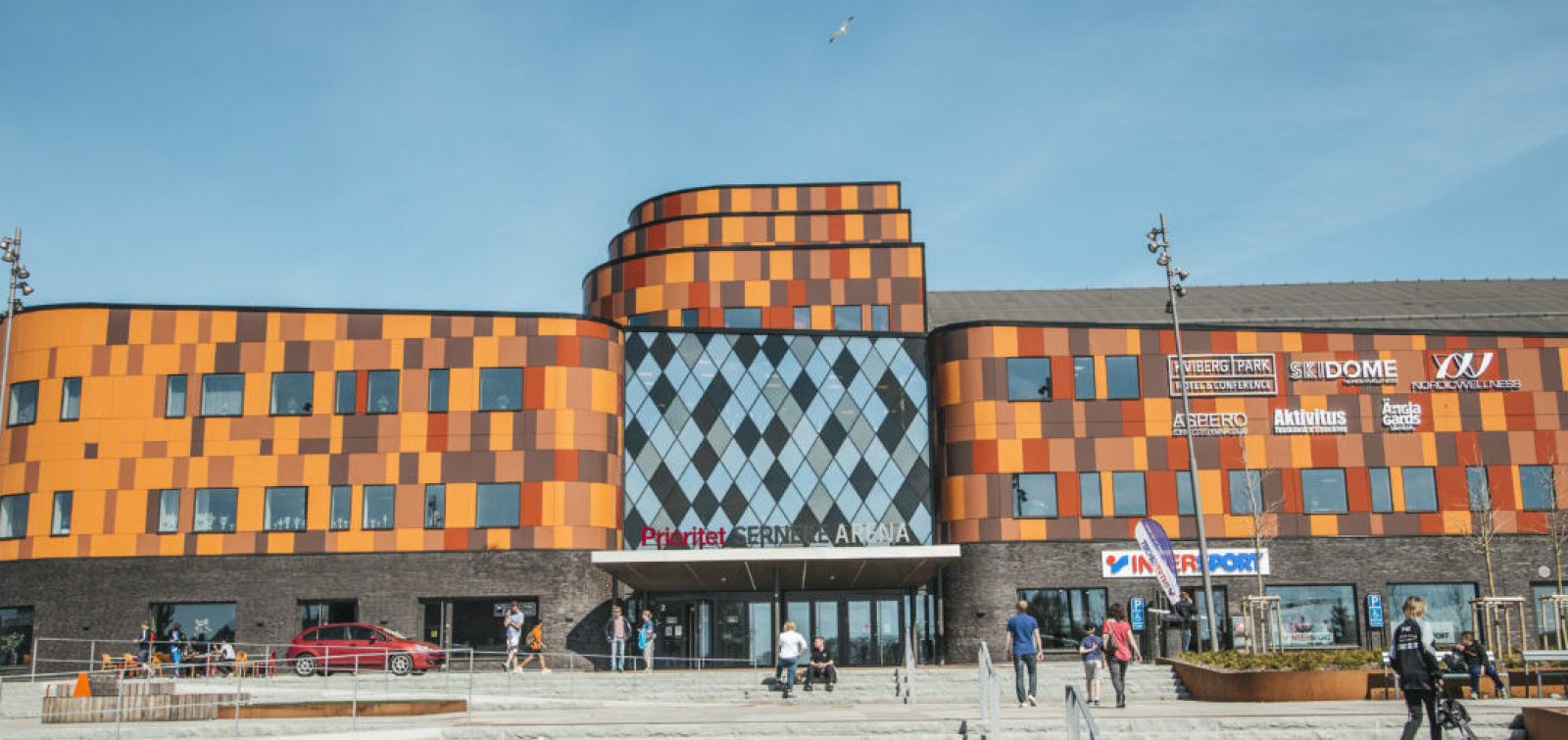 Prioritet Serneke Arena skal huse omkring 450 gjester fra Vålerenga i helgen. Foto: Escape