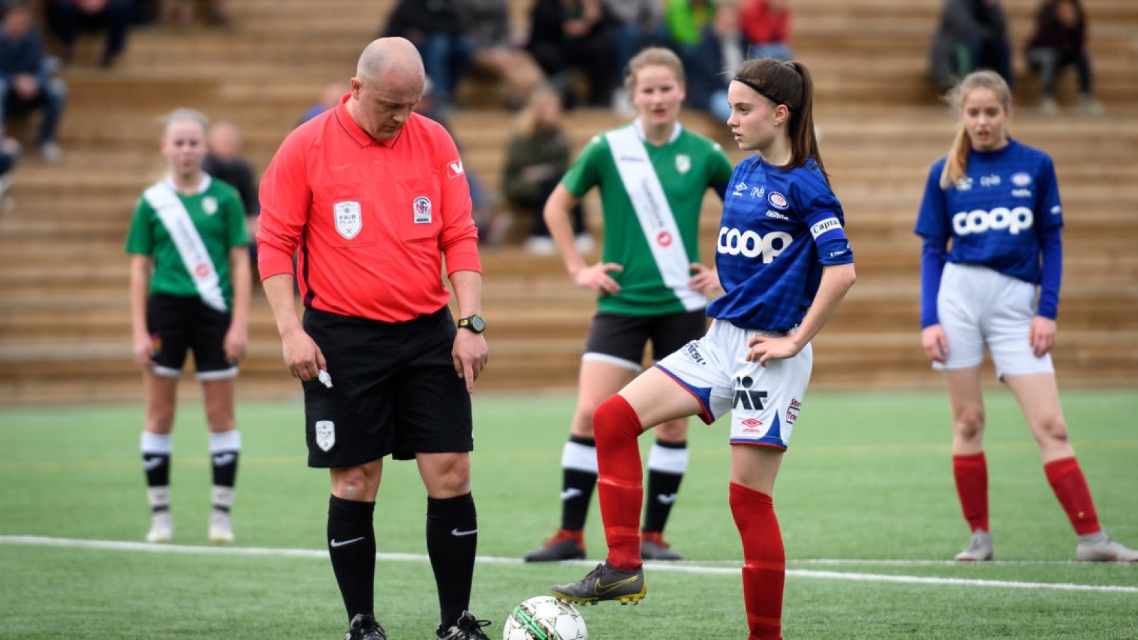 SIlje Fjeldstad har vært i klubben over flere år og er nå tatt ut på J17-landslaget. Foto: Morten M. Larød / Sportfoto