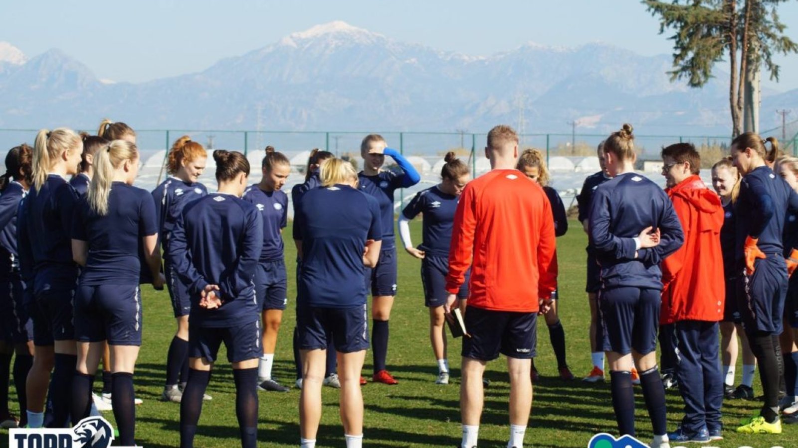 I år legges treningsleiren til La Manga i februar. Her fra fjorårets treningsleir i Tyrkia. Foto: Toppserien.