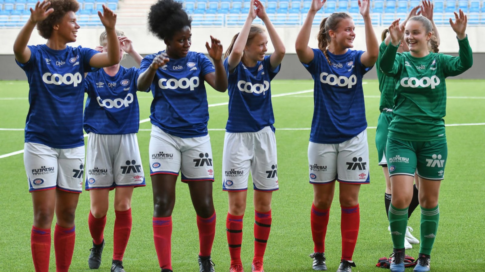 Det ble seier 7–0 mot Hallingdal i 1/16-finalen. Foto: Morten M. Larød.