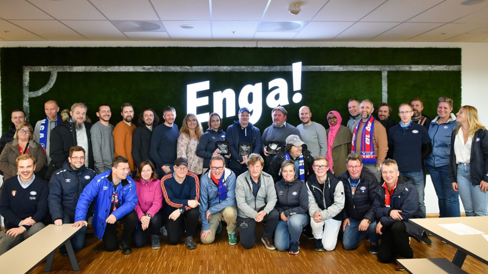 Vålerengas frivilligfest fra 2018. Foto: Morten M. Larød.