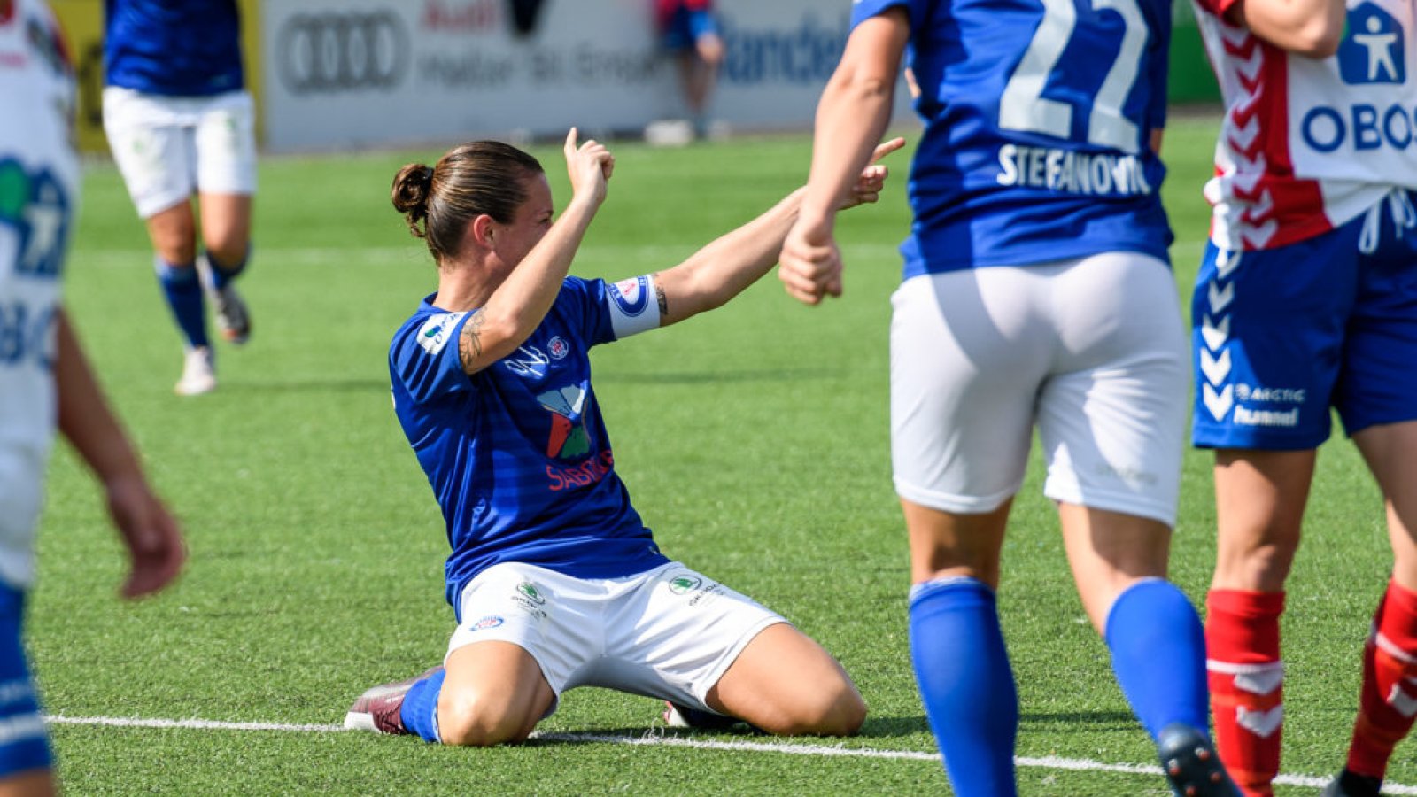 Sherida Spitse gleder seg over at startdatoen for Toppserien er klar. Foto: Morten Mitchell Larød / Sportfoto