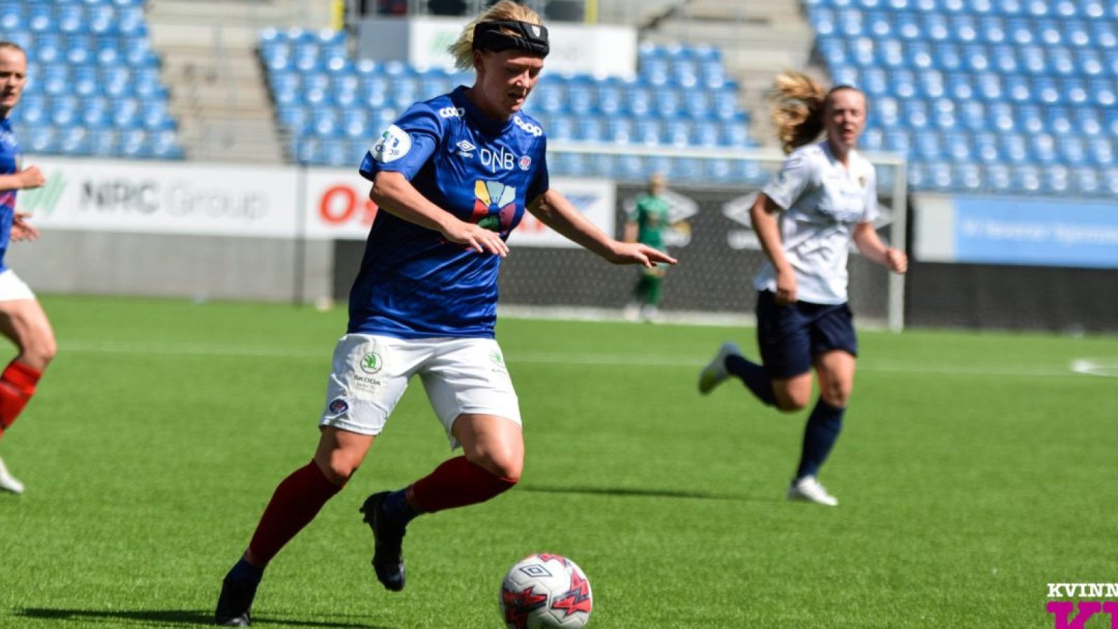 Rikke Marie Madsen kan få sin offisielle debut mot Sandviken lørdag. Foto: Kvinneidrett.no