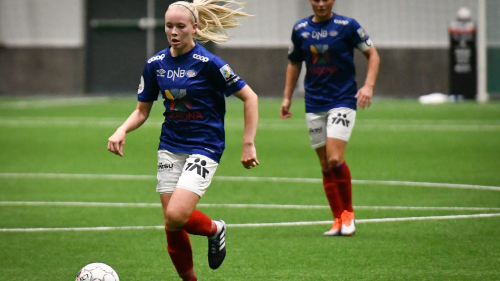 Tina Dalgård scoret et flott mål da det endte 1-1 mot Trondheims Ørn. Foto: Morten Larød