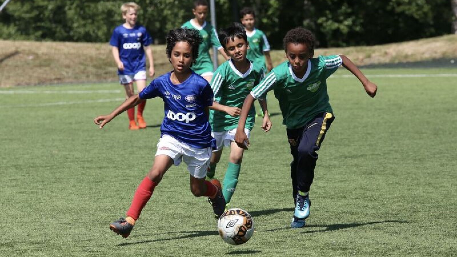 Vålerenga 09 i kamp mot Hauketo. Foto: Lars Øverland