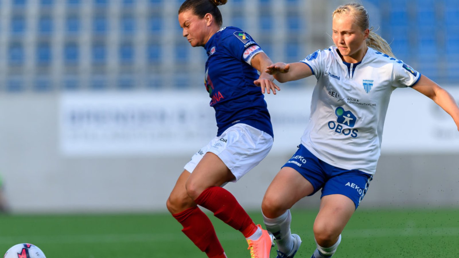 Sherida Spitse møter Noor Eckhoff og Kolbotn søndag. Foto: Morten Mitchell Larød / SPORTFOTO