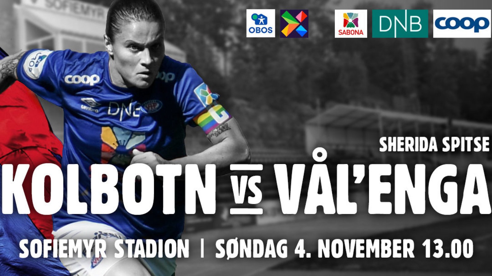 Sherida Spitse er klart til kamp mot Kolbotn.