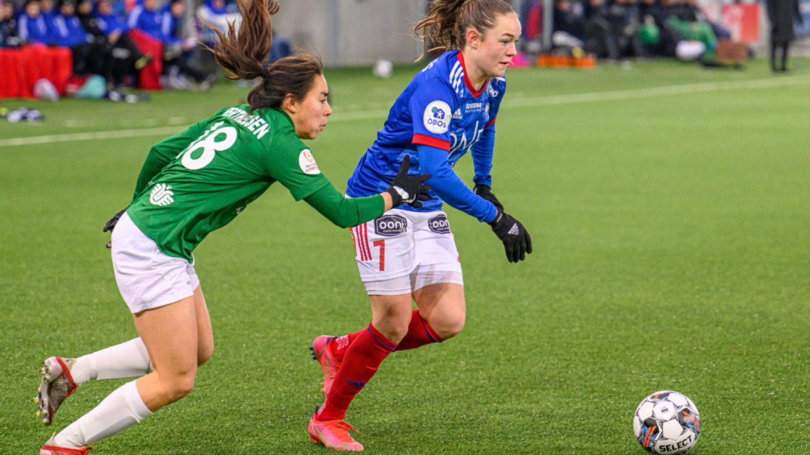 Treningskamp i fotball mellom Vålerenga og Fortuna Hjørring på Intility Arena i Oslo lørdag 12. februar 2022. Foto: Morten Mitchell Larød / SPORTFOTO